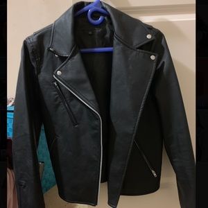 Uniqlo Biker Leather Jacket